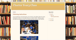 Desktop Screenshot of charteryear3class.blogspot.com