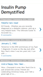 Mobile Screenshot of insulinpumpdemystified.blogspot.com