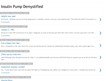 Tablet Screenshot of insulinpumpdemystified.blogspot.com