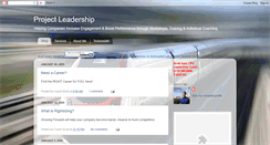 Desktop Screenshot of projectleading.blogspot.com
