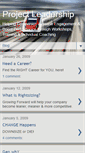 Mobile Screenshot of projectleading.blogspot.com