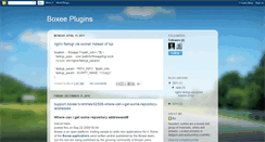 Desktop Screenshot of boxee-plugins.blogspot.com