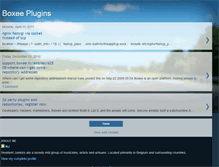 Tablet Screenshot of boxee-plugins.blogspot.com