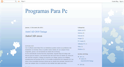 Desktop Screenshot of programasof.blogspot.com