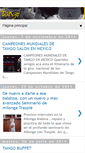 Mobile Screenshot of passional-tango.blogspot.com
