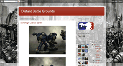 Desktop Screenshot of distantbattlegrounds.blogspot.com