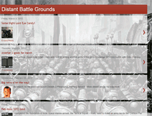 Tablet Screenshot of distantbattlegrounds.blogspot.com