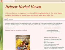 Tablet Screenshot of hebrewherbalhaven.blogspot.com