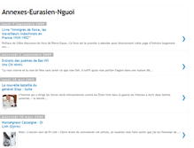 Tablet Screenshot of annexes-eurasien-nguoi.blogspot.com