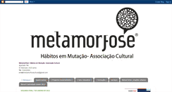 Desktop Screenshot of metamorfoseproducaocultural.blogspot.com