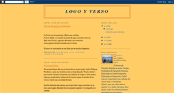 Desktop Screenshot of logoyverso.blogspot.com