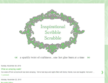 Tablet Screenshot of inspirational-scribble-scrabble.blogspot.com
