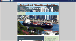 Desktop Screenshot of naviosnoportodevitoriaes.blogspot.com