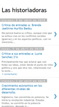 Mobile Screenshot of historia-lashistoriadoras.blogspot.com
