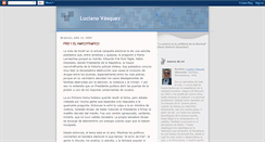 Desktop Screenshot of lvasquezm.blogspot.com