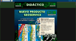 Desktop Screenshot of geoservicedidactico.blogspot.com