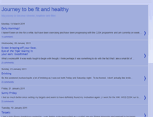 Tablet Screenshot of fitandhealthy1.blogspot.com