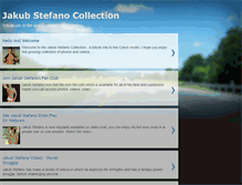 Tablet Screenshot of jakubstefanocollection.blogspot.com