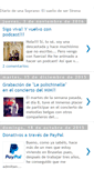 Mobile Screenshot of diariodeunasoprano.blogspot.com