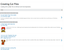 Tablet Screenshot of creatingcutfiles.blogspot.com