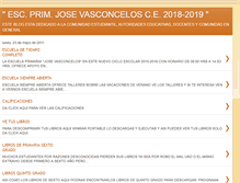 Tablet Screenshot of primariajosevasconceloschiautla.blogspot.com