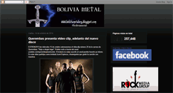 Desktop Screenshot of boliviametalorg.blogspot.com