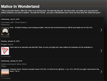 Tablet Screenshot of maliceinwonderland-maliceinwonderland.blogspot.com