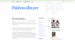 Desktop Screenshot of palabrasalbapor.blogspot.com