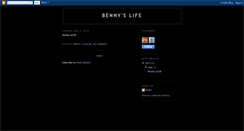 Desktop Screenshot of evobenny.blogspot.com