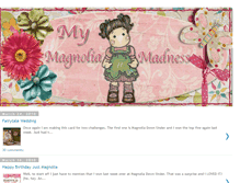 Tablet Screenshot of mymagnoliamadness.blogspot.com