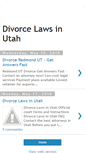 Mobile Screenshot of divorcelawsinutah.blogspot.com