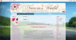 Desktop Screenshot of narciaworld.blogspot.com