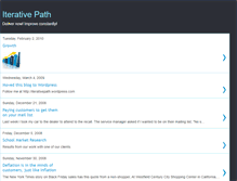 Tablet Screenshot of iterativepath.blogspot.com