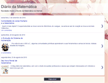 Tablet Screenshot of matmaticaatual.blogspot.com