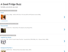 Tablet Screenshot of agoodfridgebuzz.blogspot.com