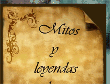 Tablet Screenshot of leyendasehistoriasdeespana.blogspot.com