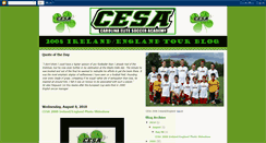 Desktop Screenshot of cesa08ireland.blogspot.com