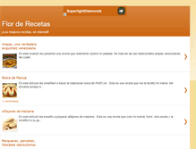 Tablet Screenshot of florderecetas.blogspot.com