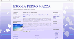 Desktop Screenshot of escolapedromazza.blogspot.com