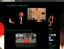 Tablet Screenshot of colectivoibambini.blogspot.com