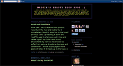 Desktop Screenshot of magsy95.blogspot.com