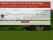 Tablet Screenshot of gabimistralmelgar.blogspot.com