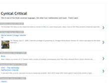 Tablet Screenshot of cynicalcritical.blogspot.com