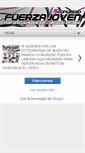 Mobile Screenshot of fuerzajoven2010.blogspot.com