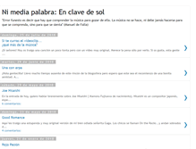 Tablet Screenshot of nimediapalabra-musica.blogspot.com
