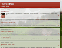 Tablet Screenshot of mymarathonpacegroup.blogspot.com