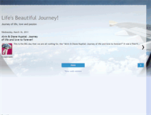Tablet Screenshot of mylifesbeautifuljourneymarydianewong.blogspot.com