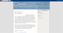 Desktop Screenshot of musicalbits.blogspot.com