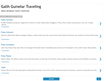 Tablet Screenshot of galihtraveling.blogspot.com