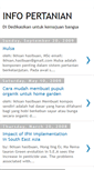 Mobile Screenshot of informasipertanian.blogspot.com